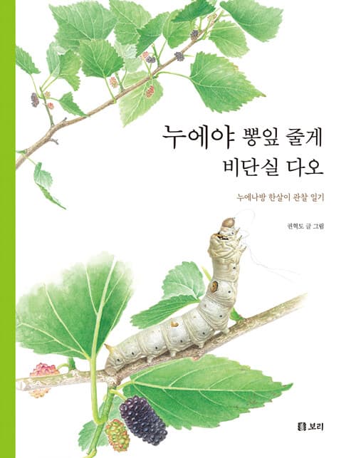 누에야 뽕잎 줄게 비단실 다오 표지